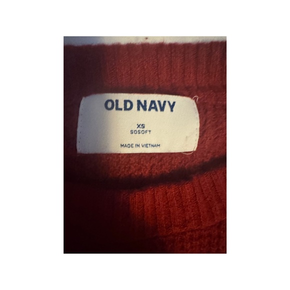 OLD NAVY RIBBED CREW NECK GRANDPA SWEATER - Picture 3 of 3